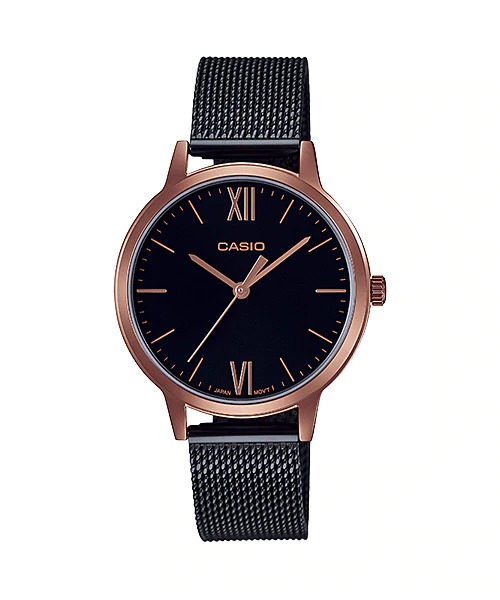 นาฬิกา Casio STANDARD Analog-Ladies' รุ่น LTP-E157MRB-1B ของแท้ รับประกัน 1 ปี
