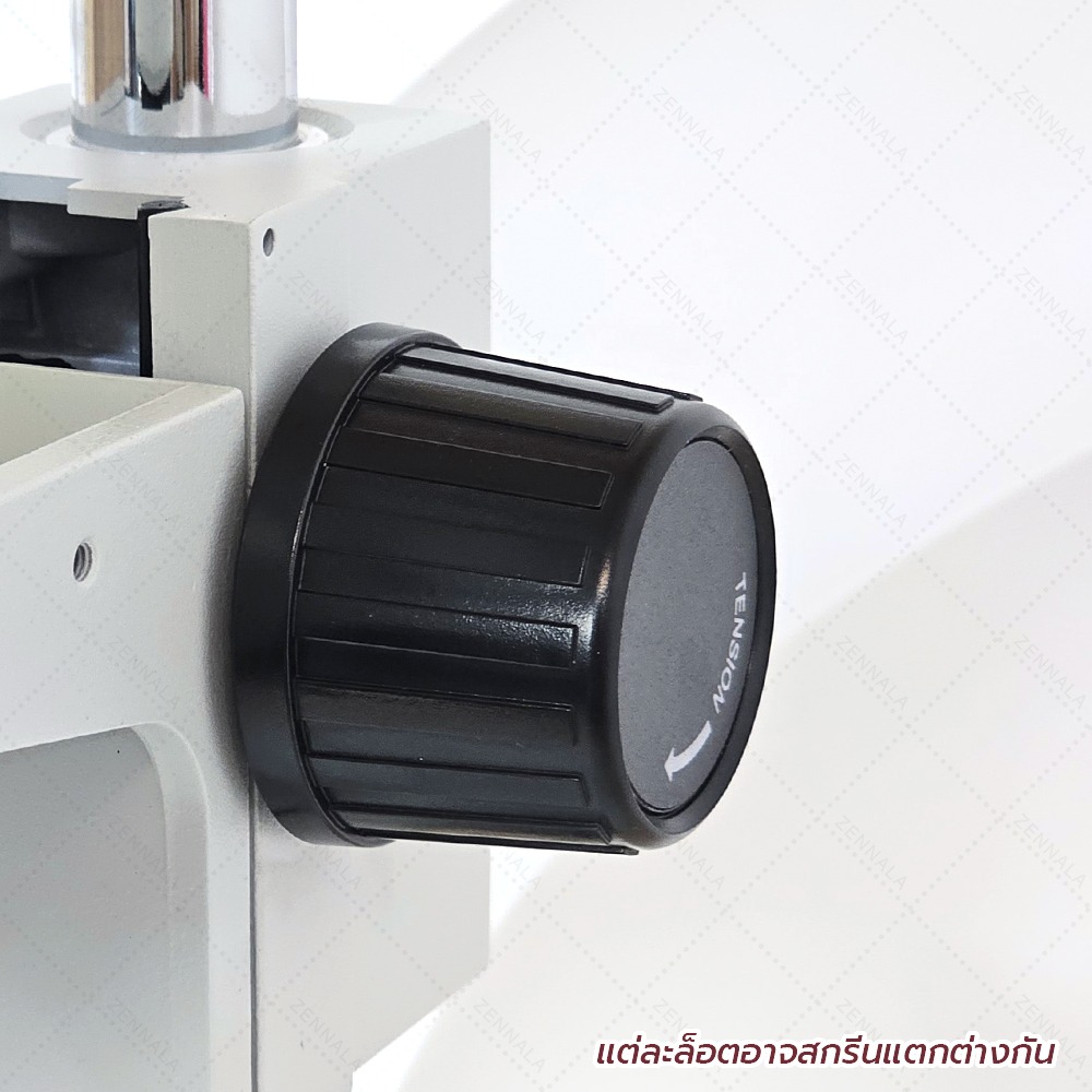 กล้องจุลทรรศน์ SANQTID Stereo Microscope 7-50x (ฐานใหญ่) มีช่องต่อกล้องเสริมได้ รุ่น SQTD-750B