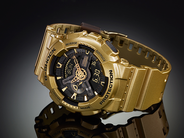 นาฬิกา คาสิโอ Casio G-Shock Limited model Crazy Gold series รุ่น GA-110GD-9B (หายาก)