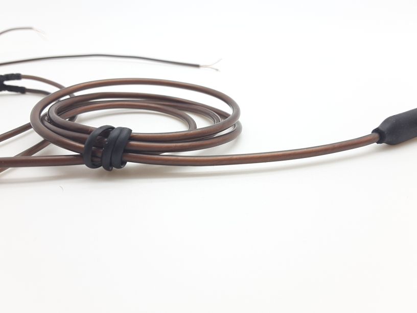 สายไฟสำหรับหูฟังแบบมาตรฐาน ทองแดง 56แกน 1เส้น