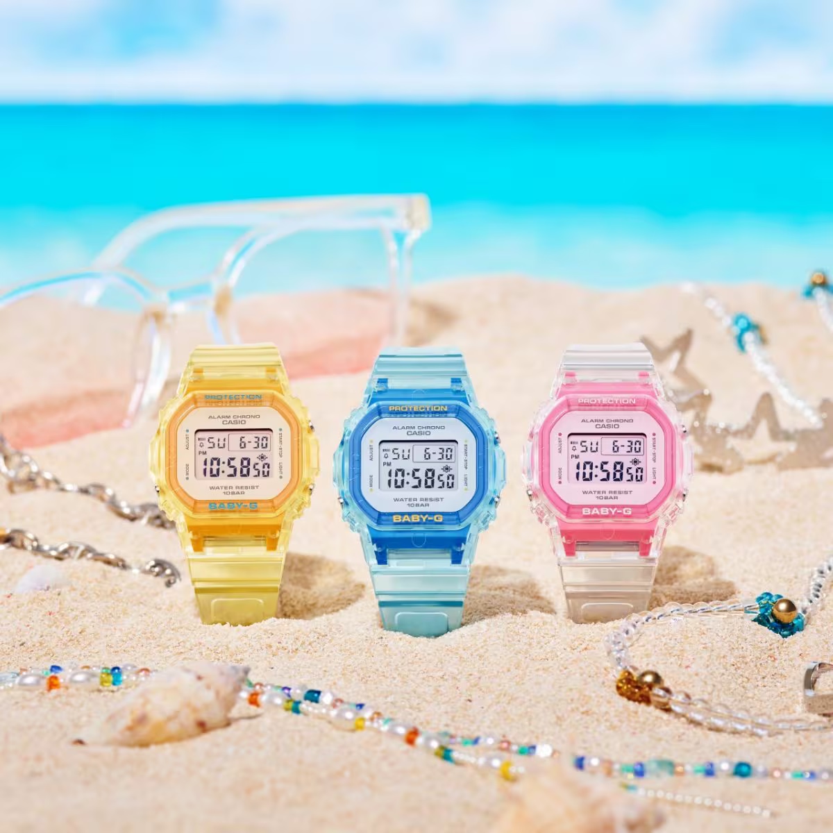 นาฬิกา Casio Baby-G Digital BGD-565SJ Sweet Jelly series รุ่น BGD-565SJ-9 ของแท้ รับประกัน1ปี