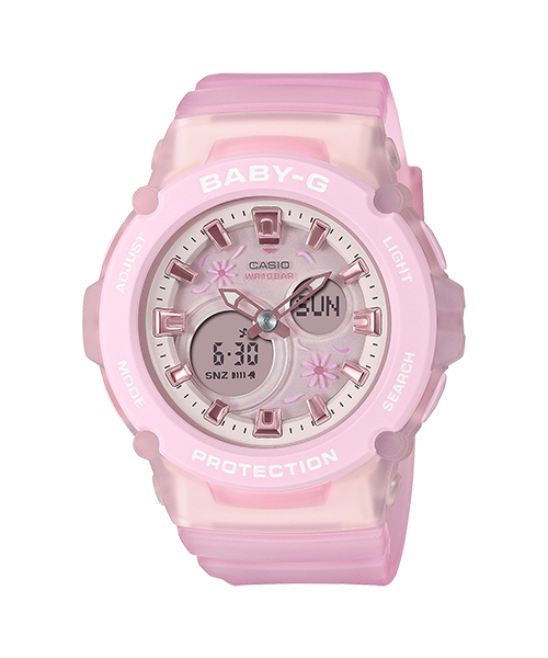 นาฬิกา Casio Baby-G ANALOG-DIGITAL Flower Dial series รุ่น BGA-270FL-4A ของแท้ รับประกัน1ปี