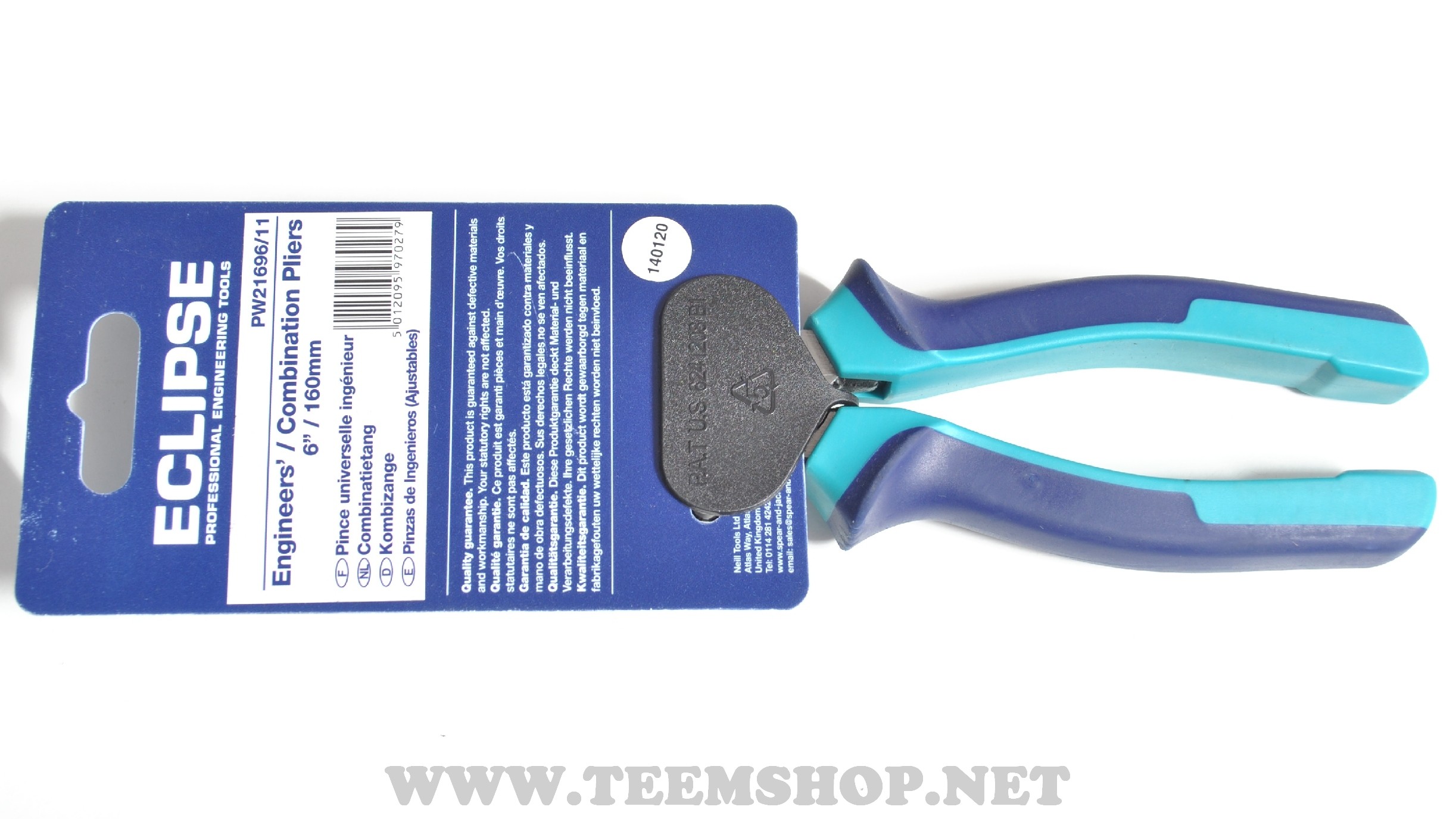 ECLIPSE คีมปากจิ้งจก ENG PW21696/11 6"