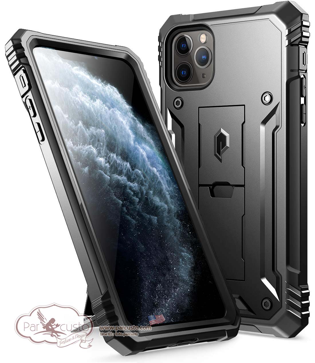 เคสกันกระแทก Apple iPhone 11 Pro Max [Revolution] จาก POETIC [Pre-order USA]