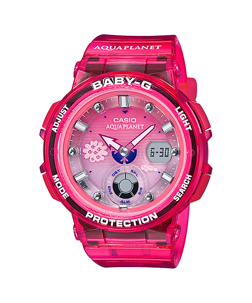 นาฬิกา Casio Baby-G Limited Love the sea and The Earth 2019 AQUA PLANET รุ่น BGA-250AQ-4A ของแท้ รับประกัน1ปี