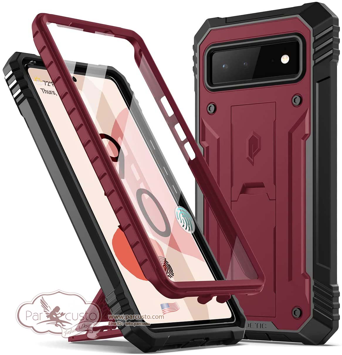 เคสกันกระแทก Google Pixel 6 [Revolution] จาก Poetic (Pre-order USA)