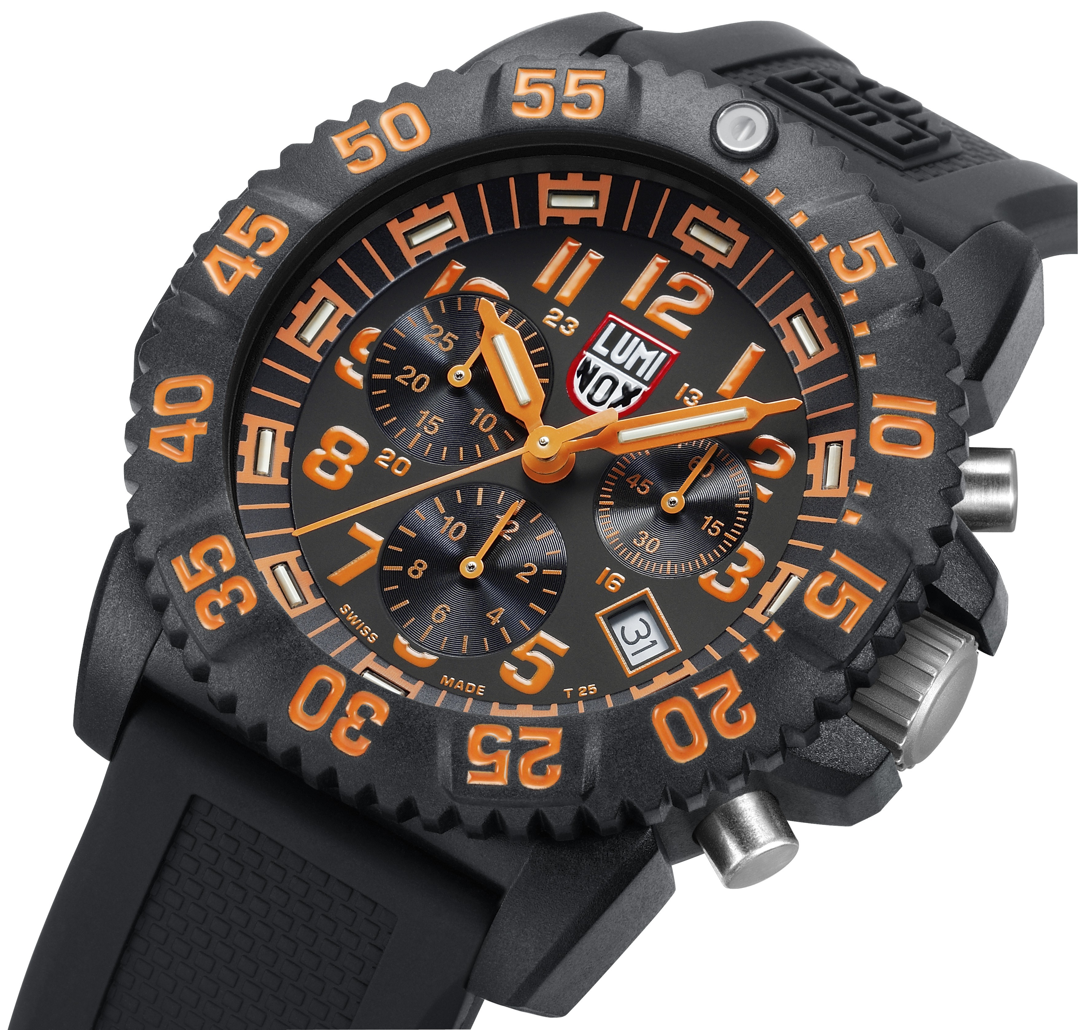 นาฬิกา Luminox รุ่น LUMINOX XS.3089 Men's Navy SEAL Orange Colormark Chronograph