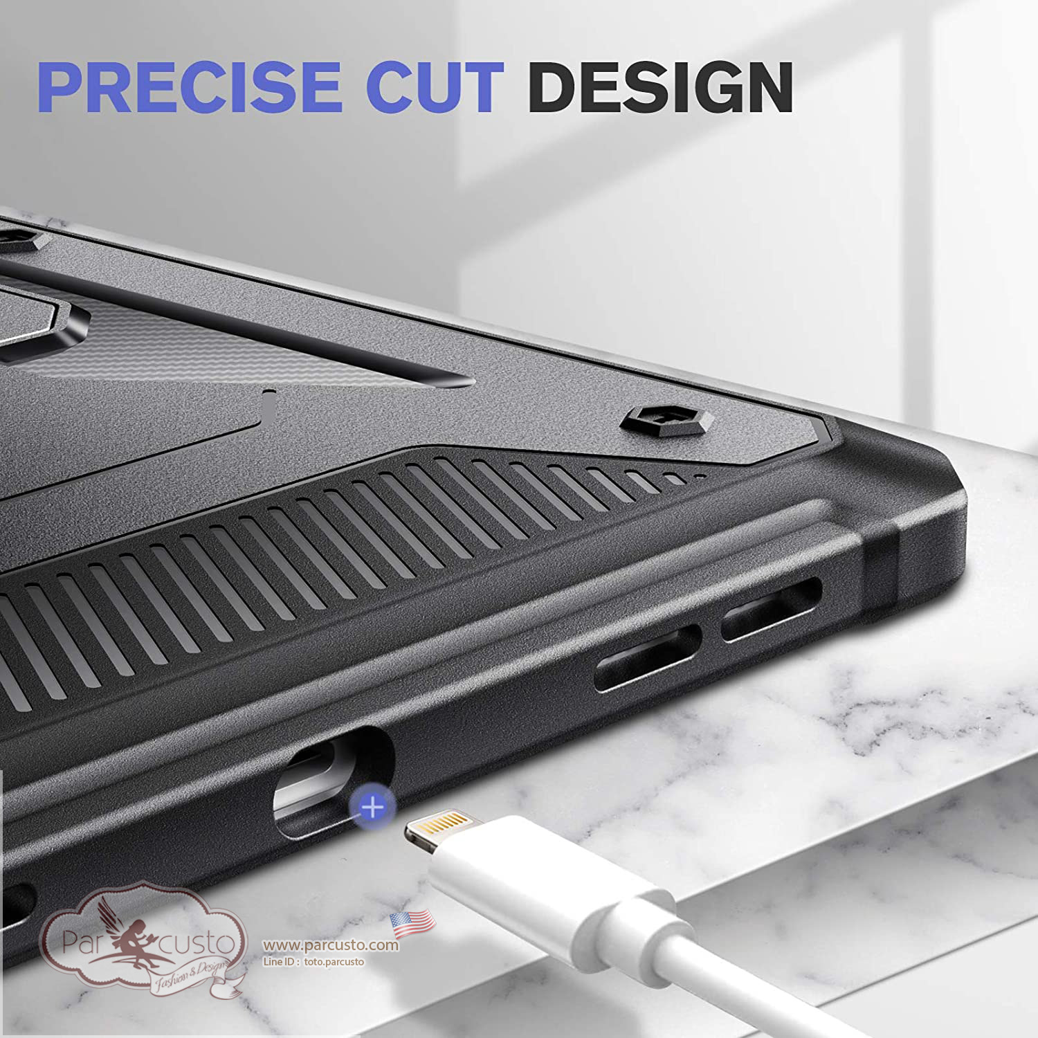 เคสกันกระแทก iPad Air 4th Generation 10.9 Inch 2020 [TUATARA] จาก Fintie [Pre-order USA]