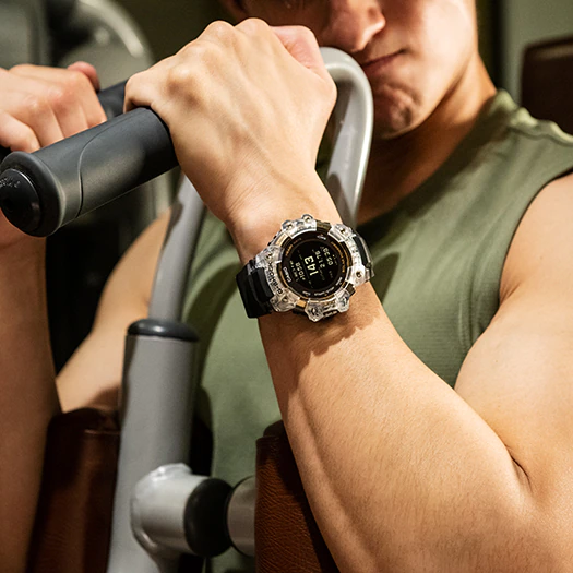 นาฬิกา Casio G-Shock G-SQUAD Heart rate monitor & GPS GBD-H1000 series รุ่น GBD-H1000-1A9 ของแท้ รับประกัน1ปี