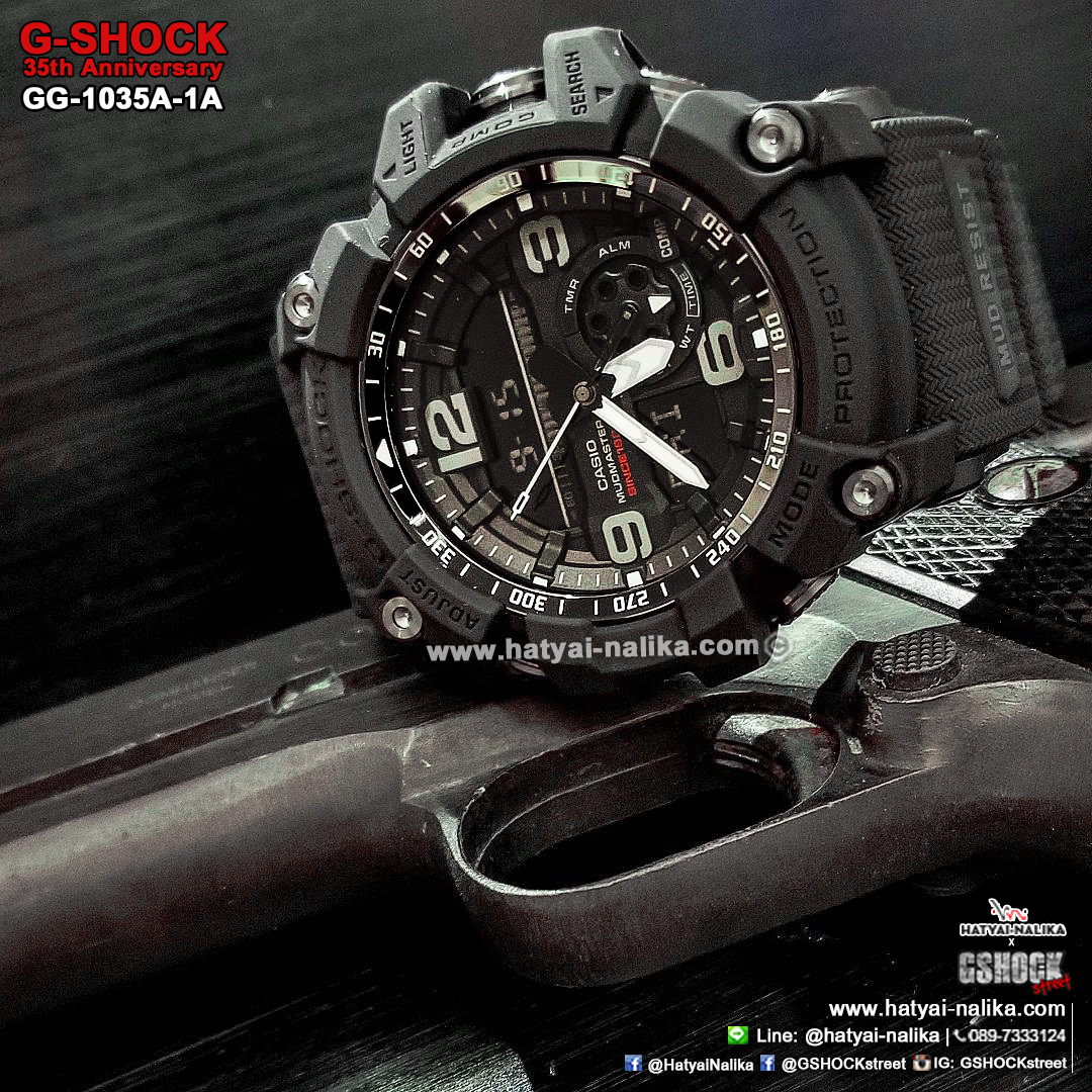 นาฬิกา Casio G-Shock 35th Anniversary Limited Edition BIG BANG BLACK series รุ่น GG-1035A-1A ของแท้ รับประกัน1ปี