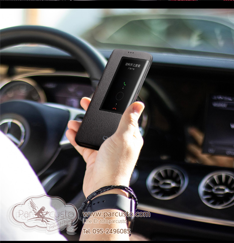 เคสหนังแท้ Huawei Mate 20 Pro และ Mate RS Porsche Edition จาก Qialino [Pre-order]