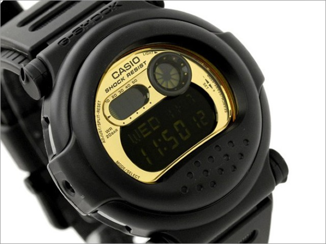 นาฬิกา Casio G-Shock Jason Special Limited Edition รุ่น G-001CB-1D เจสันดำทอง (หายากมาก) ของแท้ รับประกัน1ปี