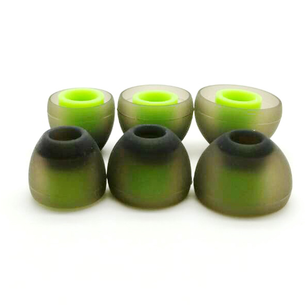 ขาย x-tips จุกหูฟัง green orange สำหรับอินเอียร์ทั่วไป ราคา 6คู่ 250 นุ่มเบาสบายหู