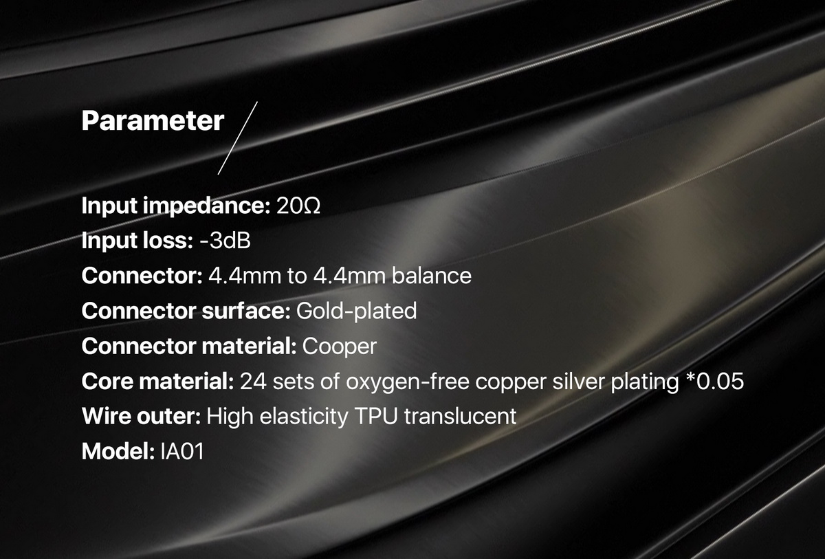 ขาย Hiby IA01 สายแปลง 4.4 เป็น 4.4 Balanced Impedance Adapter