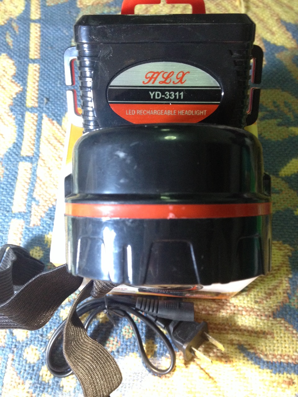ไฟฉายคาดหน้าผาก YD-3311 (1 LED) 3w (ไฟกรีดยาง)