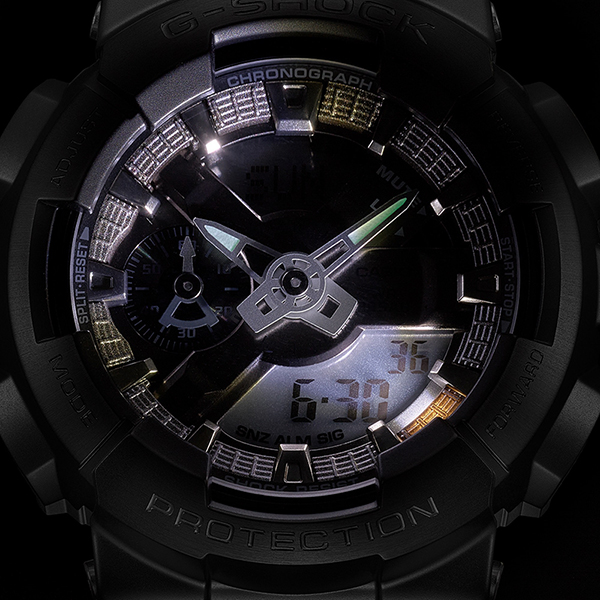นาฬิกา Casio G-SHOCK Special Color MIDNIGHT FOG series รุ่น GM-110MF-1A ของแท้ รับประกัน1ปี