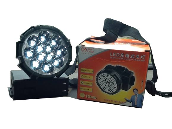 ไฟฉายคาดหัวใช้หลอด LED 12 ดวง 2 สเต็ปYG5576