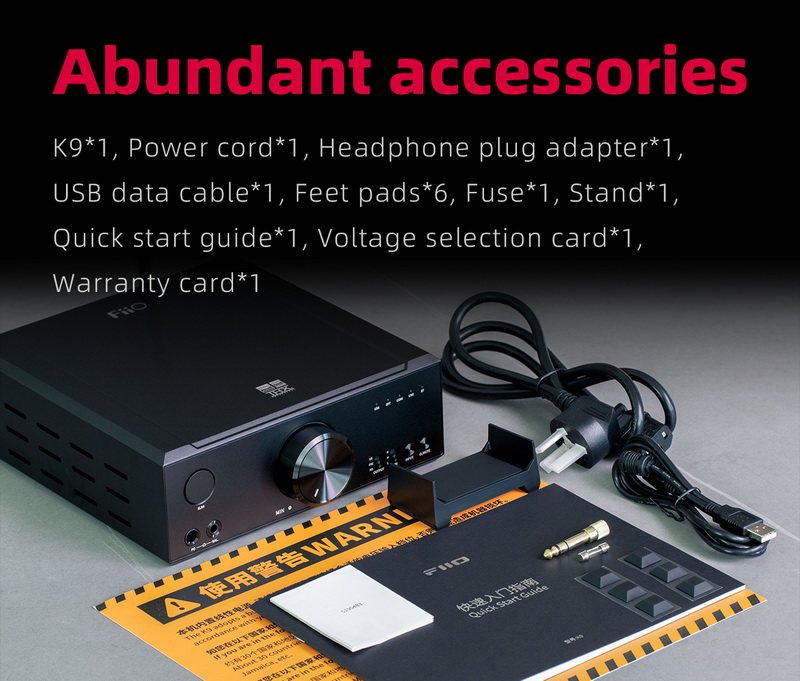 FiiO K9 DAC/AMP ตั้งโต๊ะระดับเรือธง รองรับ LDAC, Dual Hi-Res ประกันศูนย์ไทย