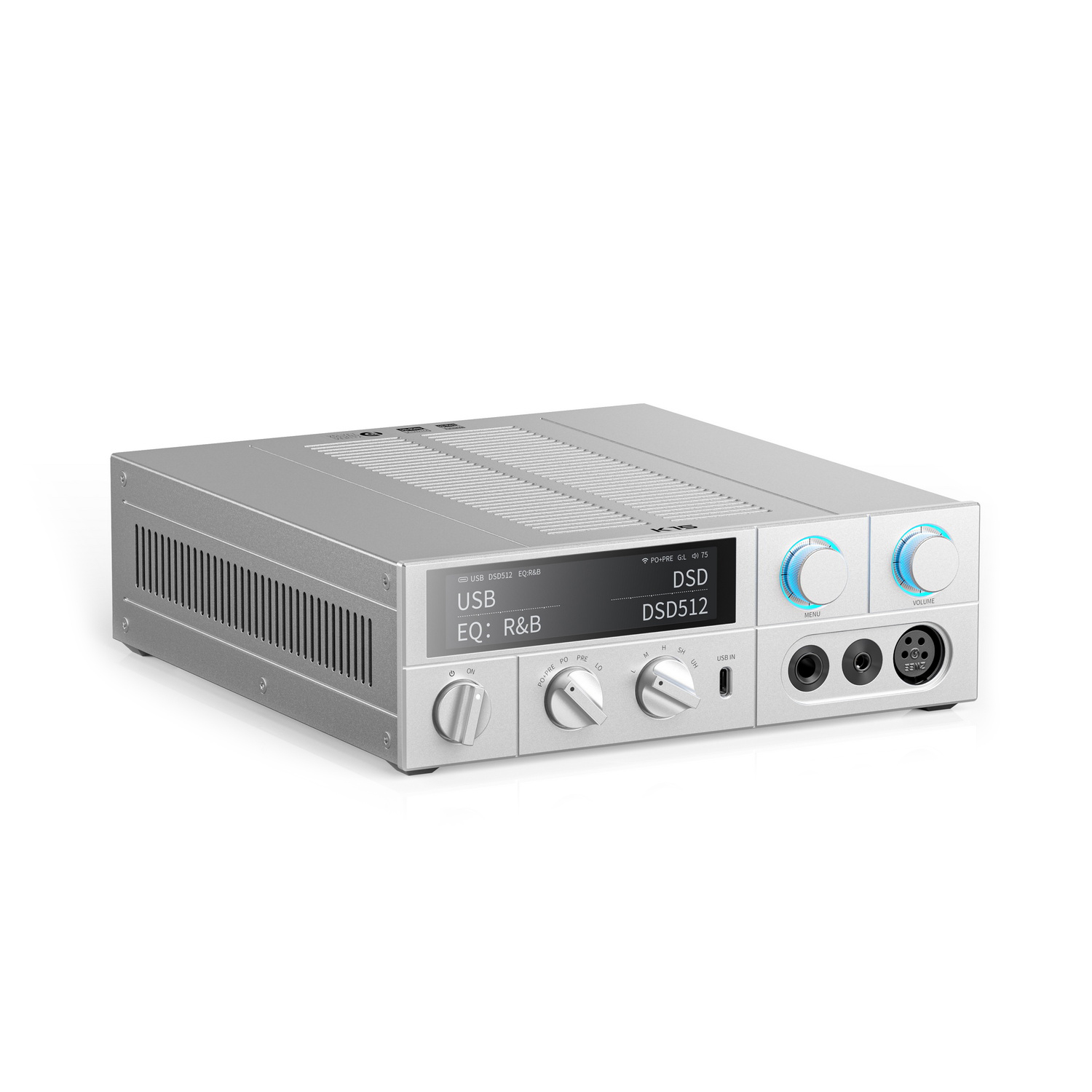 FiiO K15 DAC/AMP ตั้งโต๊ะชิป AKM AK4497S *2 รองรับ MQA, Dual Hi-Res ประกันศูนย์ไทย