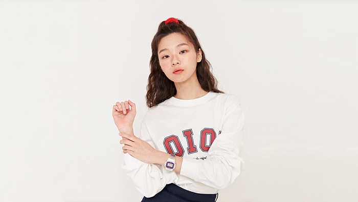 นาฬิกา Casio Baby-G x 5252 O!Oi Limited Sporty Color รุ่น BGD-560SC-7 ของแท้ รับประกัน1ปี