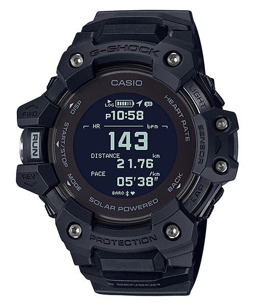 นาฬิกา Casio G-Shock G-SQUAD Heart rate monitor & GPS GBD-H1000 series รุ่น GBD-H1000-1 ของแท้ รับประกัน1ปี