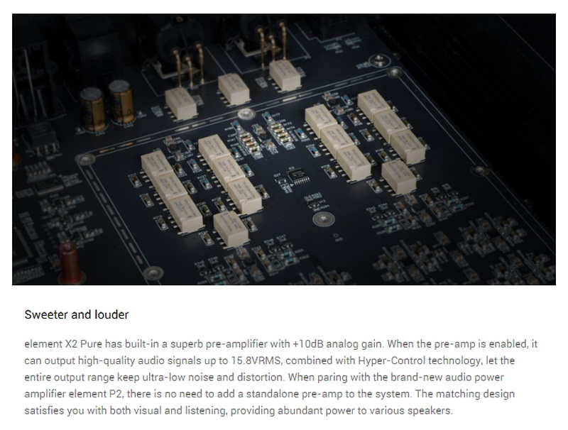 Matrix Audio Element X2 Pure Music Streamer เครื่องเล่นเพลงเครือข่ายแบบตั้งโต๊ะ ประกันศูนย์ไทย