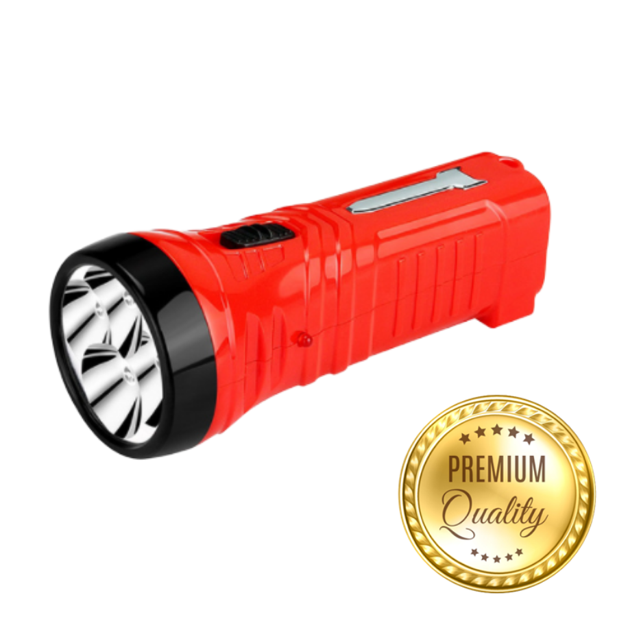 ไฟฉายตรวจแบงค์ ไฟฉายแบบชาร์จ LED 3 ดวง+ตรวจแบงค์ รุ่น YG-3704