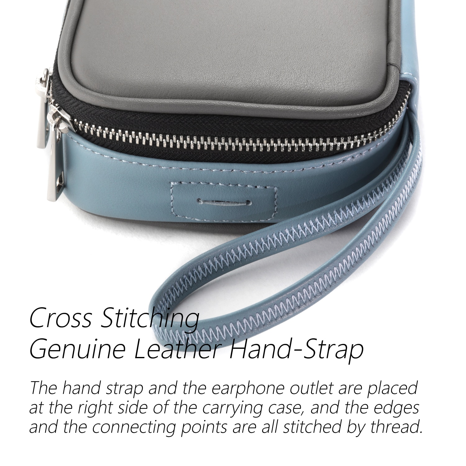 ขาย DD C-2021 เคสพกพาหนังแท้ สำหรับ DAP , DAC , AMP , หูฟัง