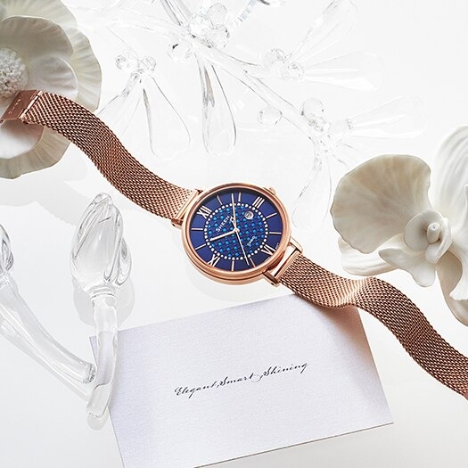 นาฬิกา คาสิโอ Casio SHEEN 3-HAND Analog SHE-4059 series รุ่น SHE-4059PGM-2A ของแท้ รับประกัน1ปี