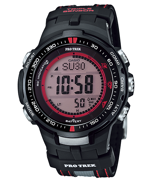 นาฬิกา คาสิโอ Casio PRO TREK รุ่น PRW-3000G-1 (ชุดเซ็ต แถมสาย)