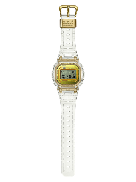 นาฬิกา Casio G-Shock 35th Anniversary Limited GLACIER GOLD 5rd series รุ่น DW-5035E-7 ของแท้ รับประกัน1ปี
