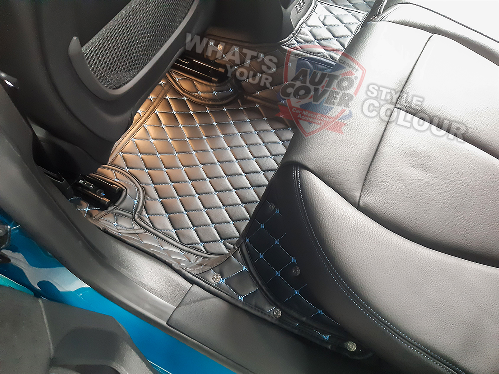 พรมปูพื้นรถยนต์ 6D รถ BMW Serie 2 รหัสตัวถัง F44 ปี 2021-2028 ชุดภายในห้องโดยสาร จำนวน 3 ชิ้น