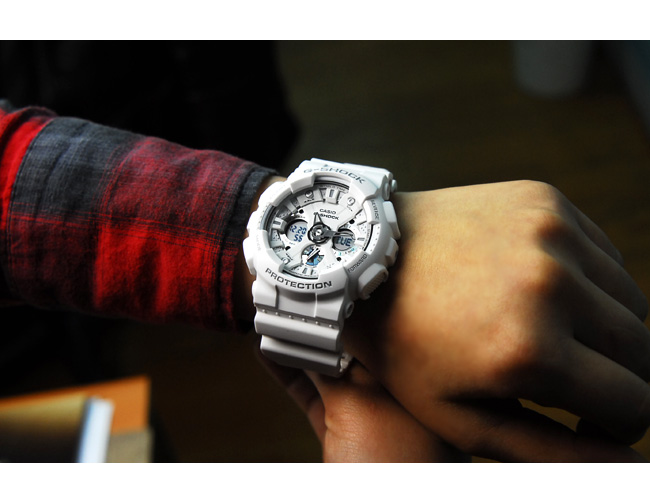 นาฬิกา คาสิโอ Casio G-Shock Standard Analog-Digital รุ่น GA-120A-7A ของแท้ รับประกัน1ปี