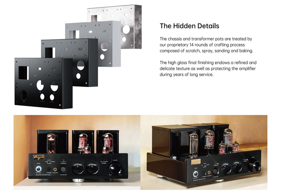 ขาย Cayin HA-3A แอมป์ตั้งโต๊ะหลอดแก้วสูญญากาศ ประกันศูนย์ไทย