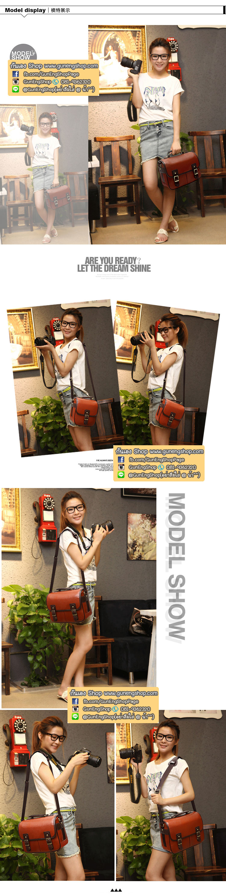 กระเป๋ากล้องกันน้ำ คุณภาพดี Smart Compact Size L สำหรับกล้อง DSLR เช่น 650D 70D D7000 ฯลฯ