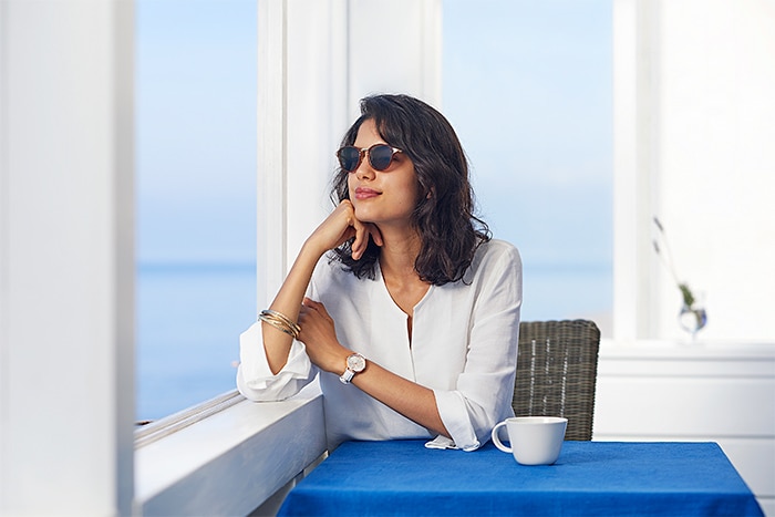 นาฬิกา คาสิโอ Casio SHEEN MULTI-HAND SHE-3064 series รุ่น SHE-3064PGL-7A ของแท้ รับประกัน1ปี