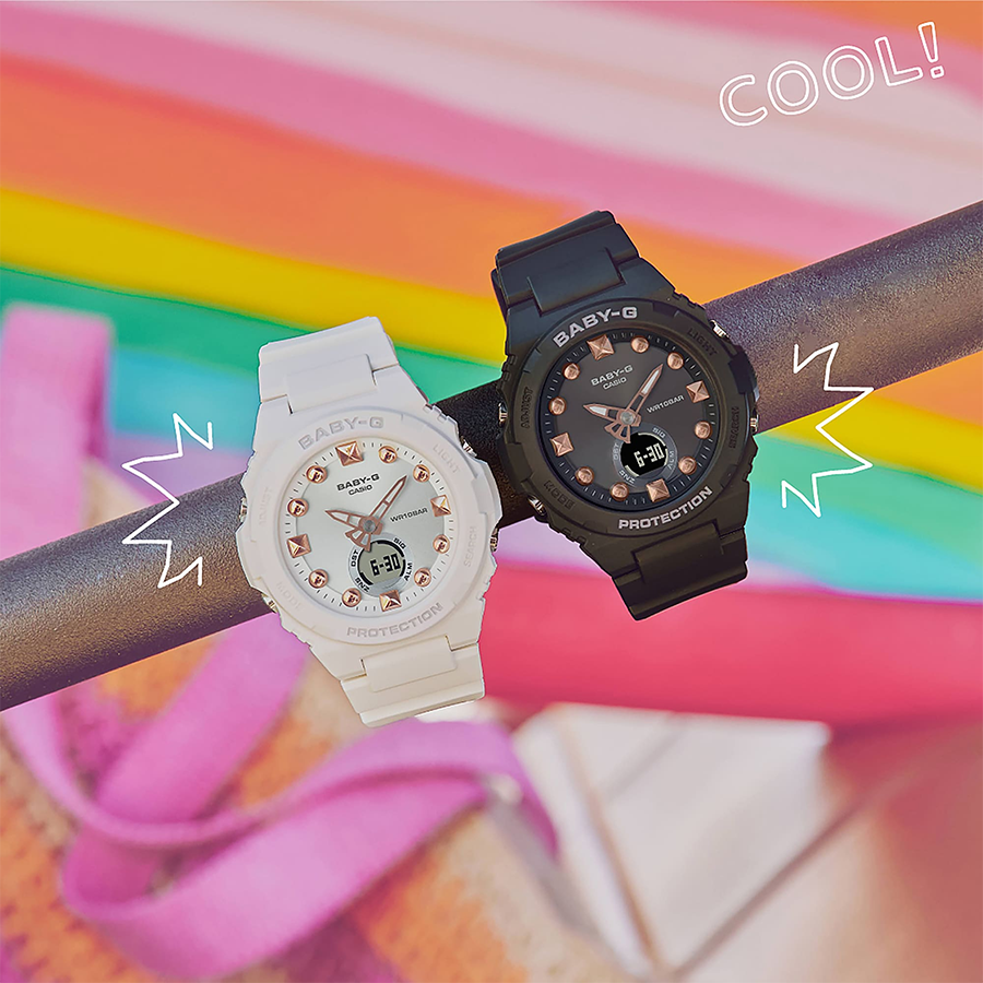 นาฬิกา Casio Baby-G ANALOG-DIGITAL รุ่น BGA-320-7A2 ของแท้ รับประกัน1ปี