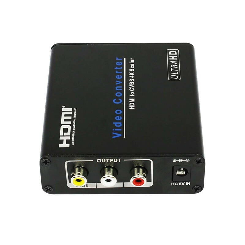 Hdmi To Av Cvbs 4K Converter Scaler