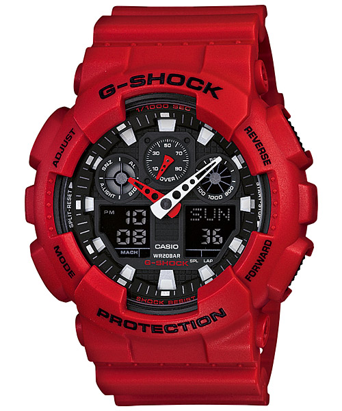 นาฬิกา คาสิโอ Casio G-Shock Standard Analog-Digital รุ่น GA-100B-4A ของแท้ รับประกัน 1 ปี