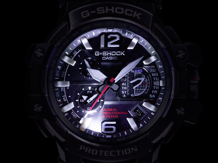 นาฬิกา Casio G-SHOCK นักบิน GRAVITYMASTER GPS Hybrid Wave Captor รุ่น GPW-1000-1A ของแท้ รับประกัน1ปี