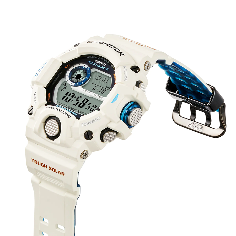 นาฬิกา Casio G-SHOCK RANGEMAN Love The Sea and The Earth 2022 Limited รุ่น GW-9408KJ-7JR "หมีขาว" ของแท้ รับประกัน1ปี