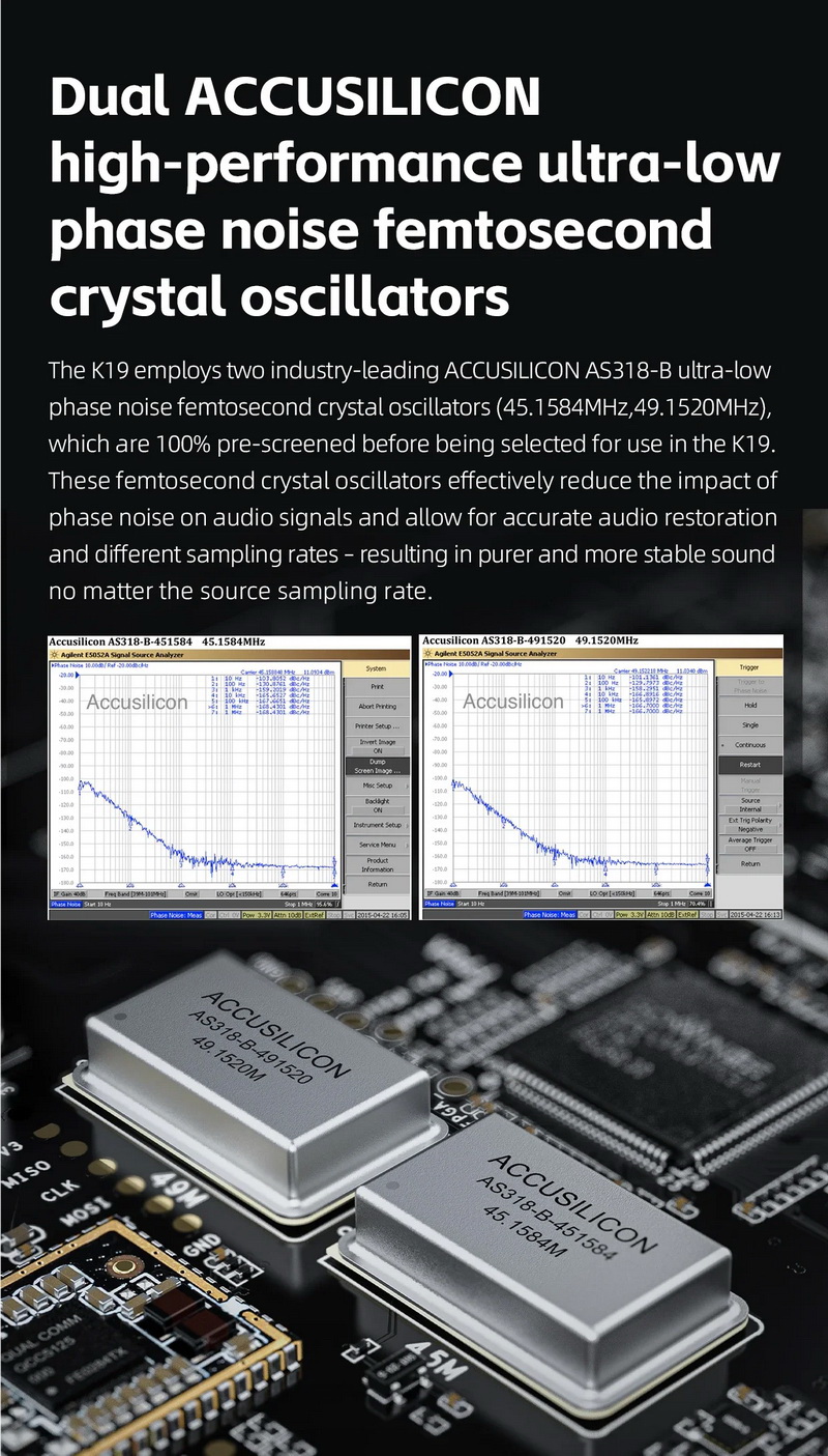 FiiO K19 DAC/AMP ตั้งโต๊ะระดับเรือธง ชิป ES9039SPRO *2 + THX AAA 788+ รองรับ MQA ประกันศูนย์ไทย