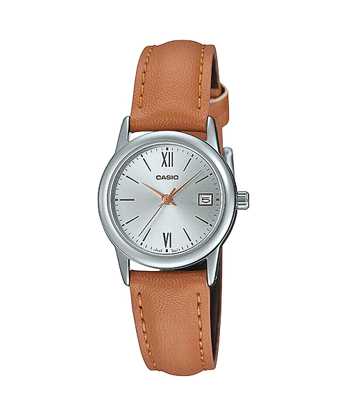 นาฬิกา Casio STANDARD Analog-Ladies' รุ่น LTP-V002L-7B3 ของแท้ รับประกัน 1 ปี