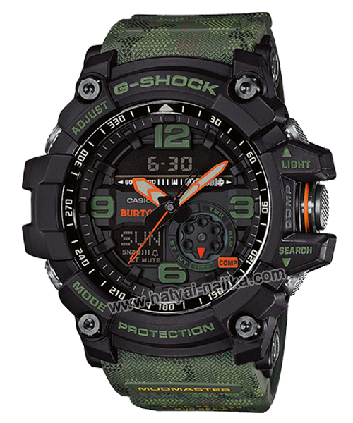 นาฬิกา Casio G-SHOCK x BURTON Mudmaster GG-1000BTN รุ่น GG-1000BTN-1A ของแท้ รับประกัน1ปี