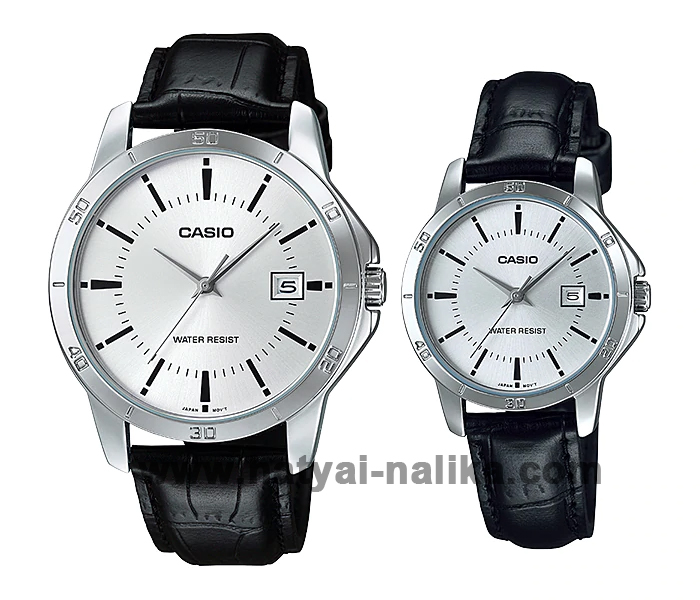 นาฬิกา คาสิโอ Casio SETคู่รัก รุ่น MTP-V004L-7A+LTP-V004L-7A ของแท้ รับประกัน1ปี