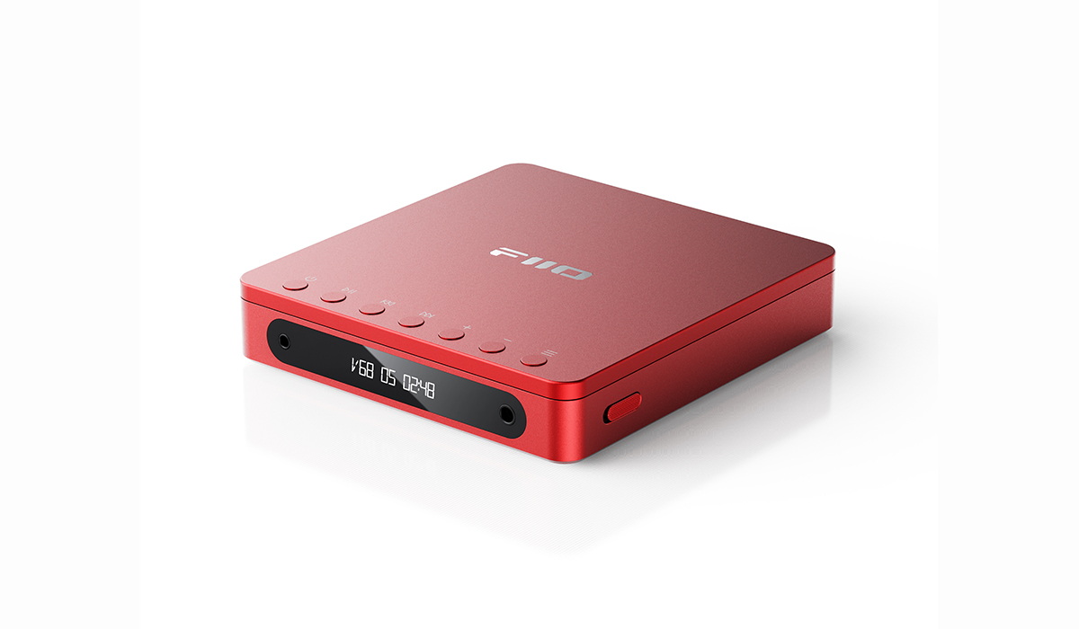 FiiO DM13 / DM13 BT เครื่องเล่น CD รุ่นแรก พร้อมหน้าจอแสดงผล ปุ่มควบคุมการเล่น ช่องเสียบหูฟัง ประกันศูนย์ไทย