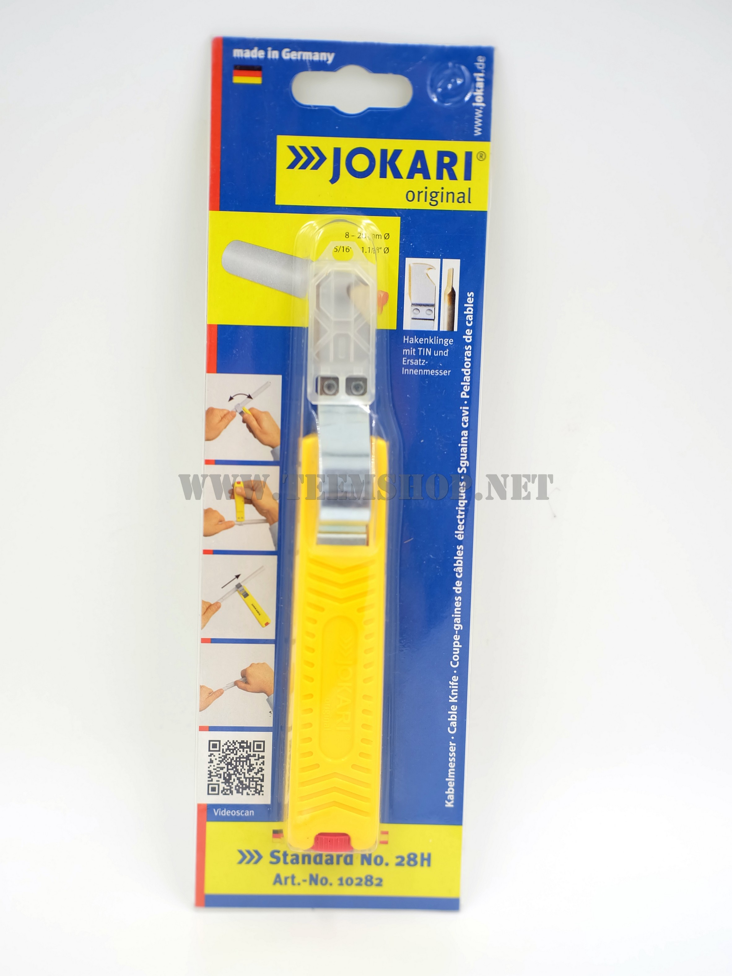 JOKARI คัทเตอร์ปอกสายไฟ NO.28H made in Germany