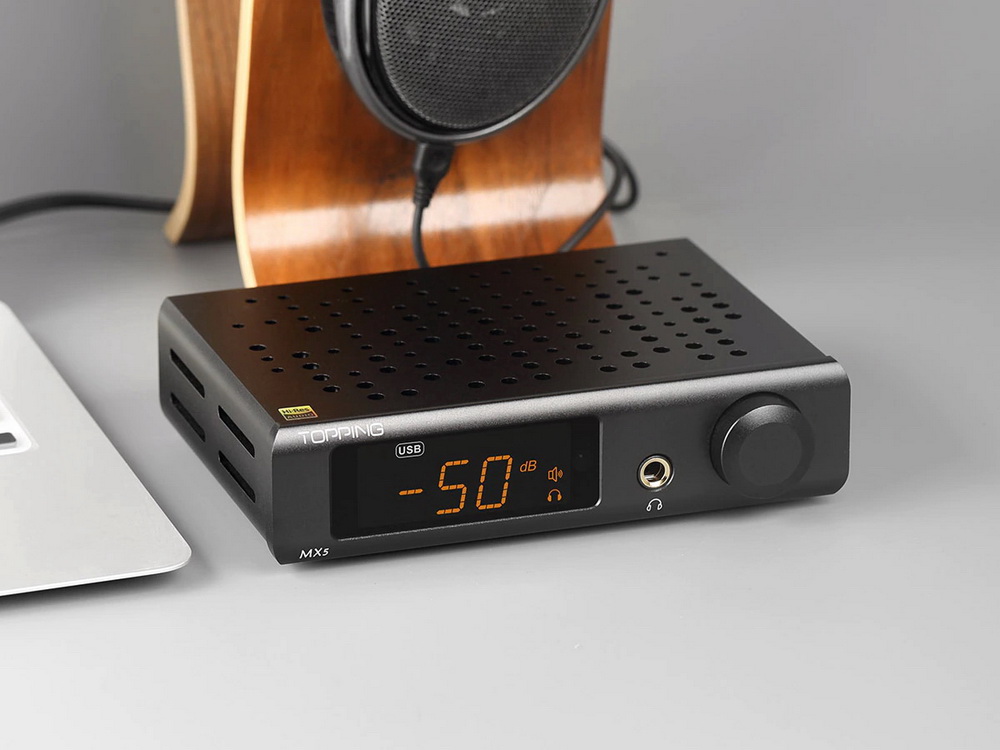 ขาย Topping MX5 DAC& ตั้งโต๊ะ แบบ Multi-Function รองรับ Hi-Res