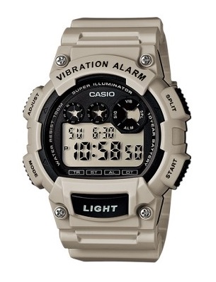 นาฬิกา คาสิโอ Casio 10 YEAR BATTERY รุ่น W-735H-8A2V ของแท้ รับประกัน 1 ปี