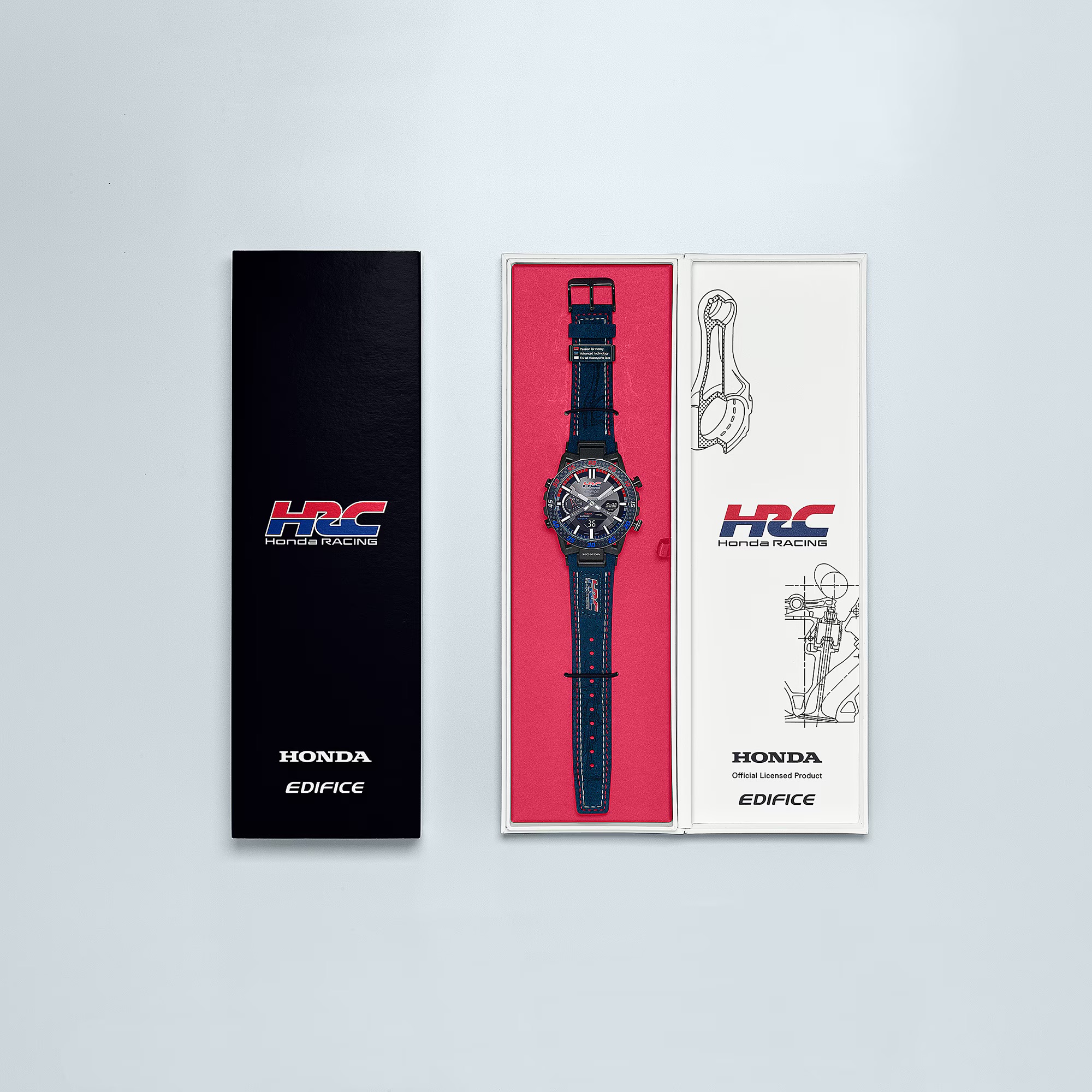 นาฬิกา Casio EDIFICE x Honda Racing Limited รุ่น ECB-2000HR-1A ของแท้ รับประกัน1ปี